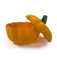 Load image into Gallery viewer, Velvet Glass Pumpkin
