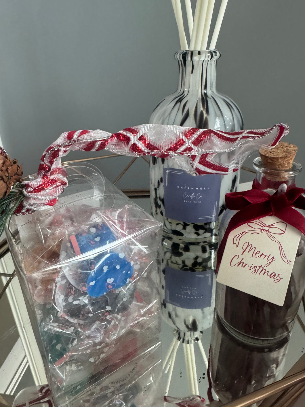 Christmas wax melts gift box